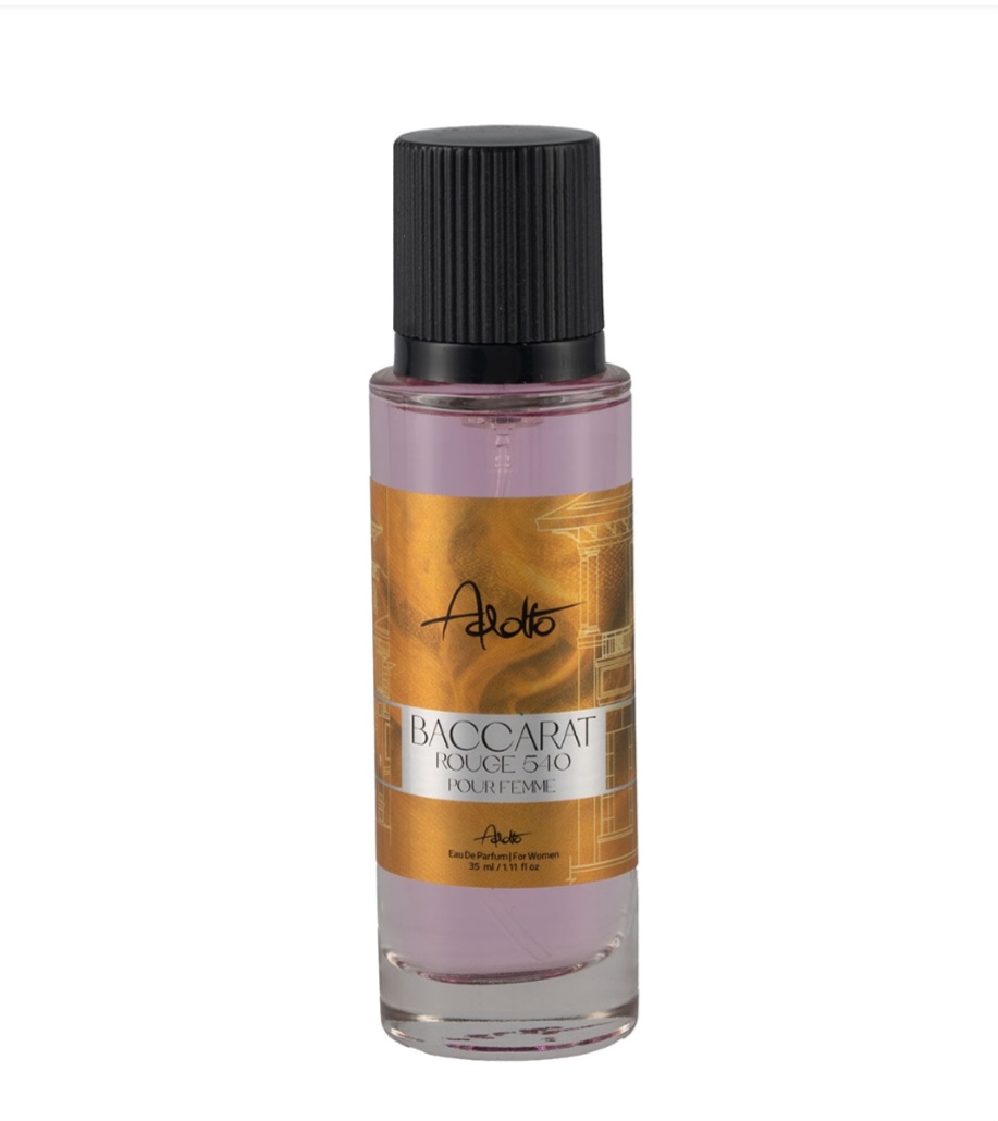 عطرجیبی زنانه آدولفو مدل(BACCARAT ROUGE 540) حجم 35 میل