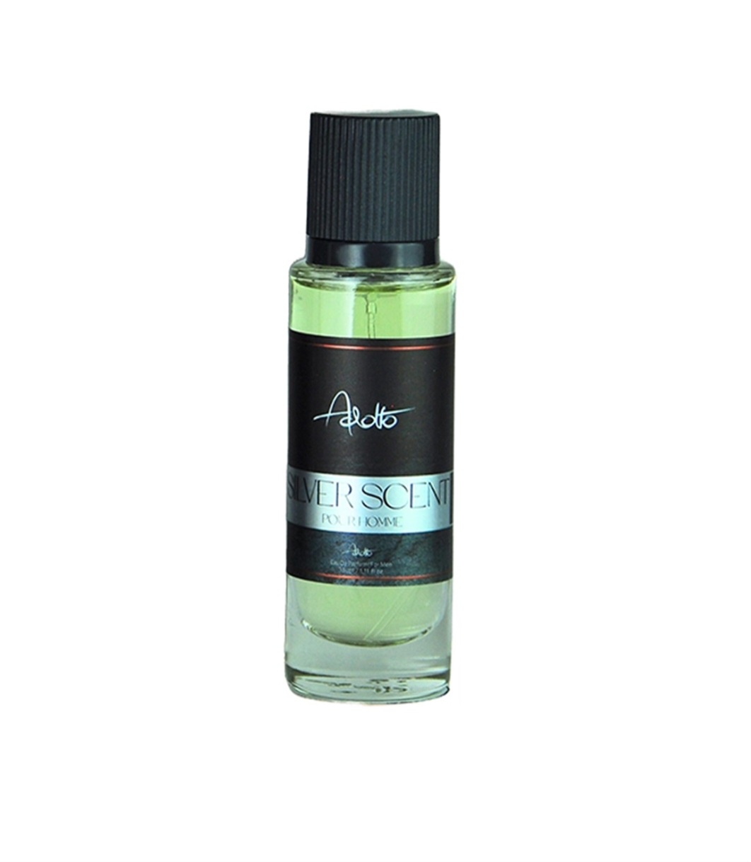 عطر جیبی مردانه آدولفو مدل  (SILVER SCENT)حجم 35 میل
