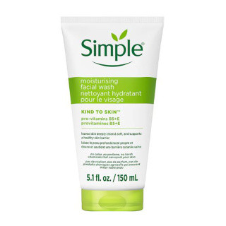ژل شستشوی صورت سیمپل مدل Moisturizing حجم 150 میل