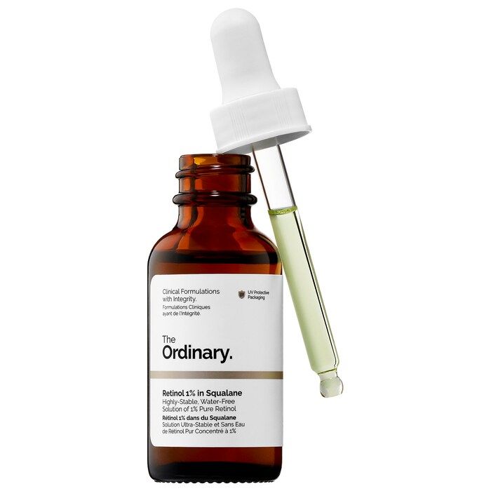 سرم رتینول 0.5 درصد در اسکوالان اوردینری اصلی، تحریک کلاژن سازی و بهبود لکه ها و علائم پیری