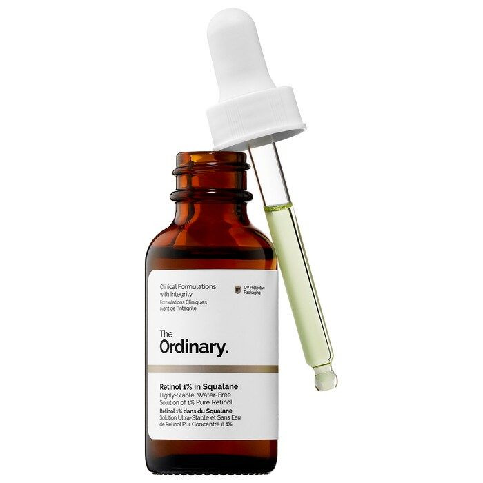 سرم رتینول 0.5 درصد در اسکوالان اوردینری اصلی، تحریک کلاژن سازی و بهبود لکه ها و علائم پیری
